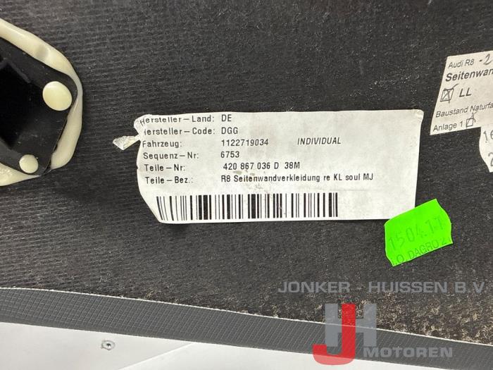 Afdekplaat diversen Audi R8 - Foto 4