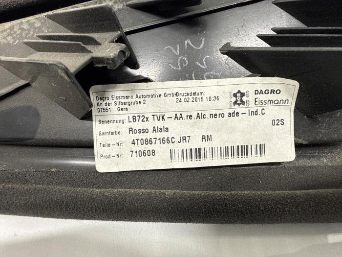 Armleuning van een Lamborghini Huracan 5.2 V10 LP 610-4 2015