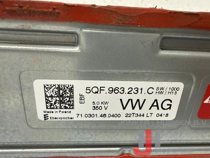 Koelwater Verwarmings Module Volkswagen Golf DGE - Foto 4