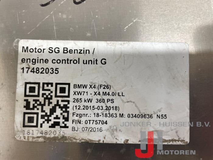Computer Motormanagement BMW 2-Serie N55B30A - Fotoğraf 4