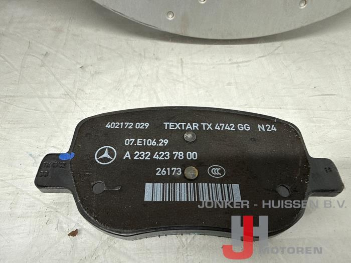 Remschijf + blok achter Mercedes C-Klasse - Photo 6