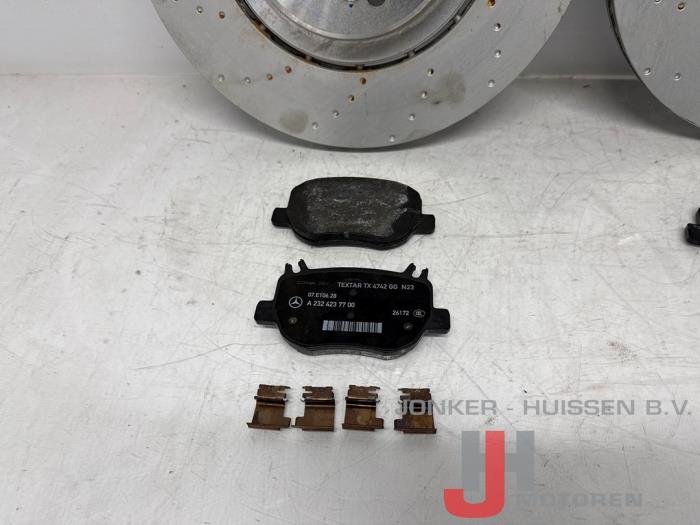 Remschijf + blok achter Mercedes C-Klasse - Photo 4