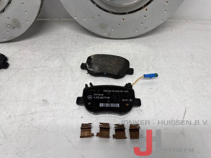 Remschijf + blok achter Mercedes C-Klasse - Photo 3