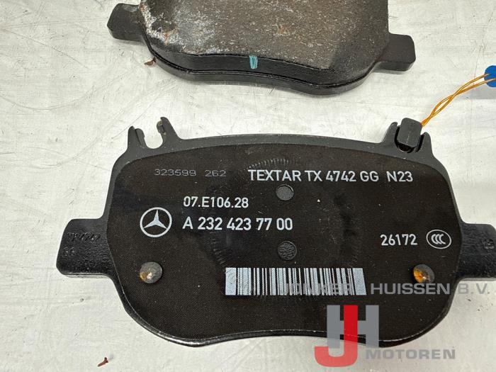Remschijf + blok achter Mercedes C-Klasse - Photo 5