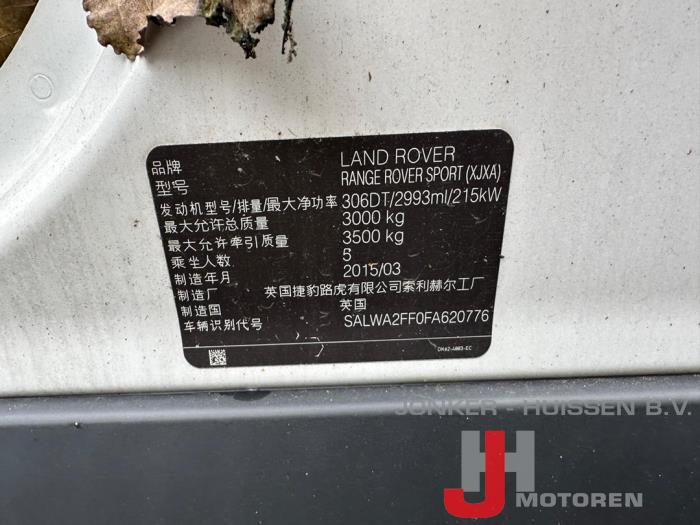 Carrosserie (compleet) Landrover Range Rover Sport - 照片 9