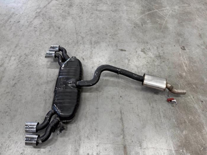 Uitlaat Midden+Einddemper Audi TT