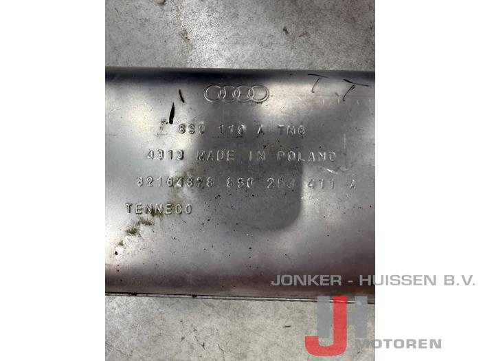 Uitlaat Midden+Einddemper Audi TT - Foto 7