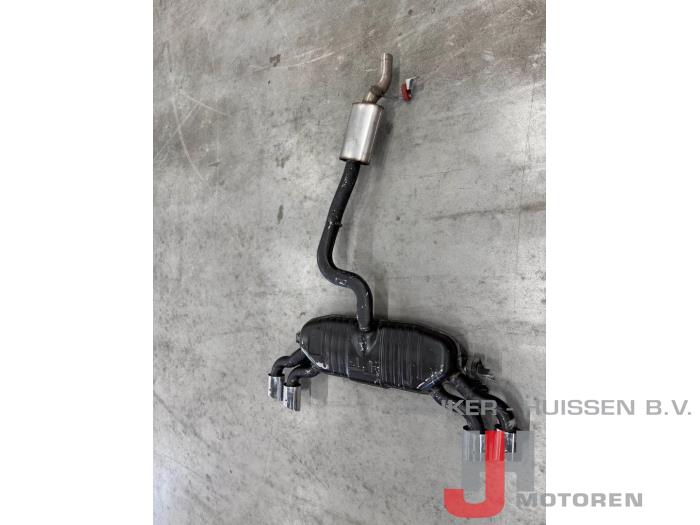 Uitlaat Midden+Einddemper Audi TT - Foto 8