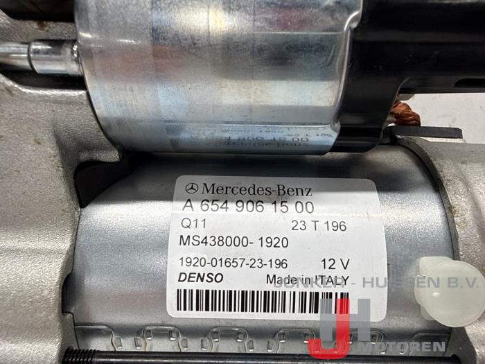 Startmotor Mercedes Sprinter 654920 - Photo 2