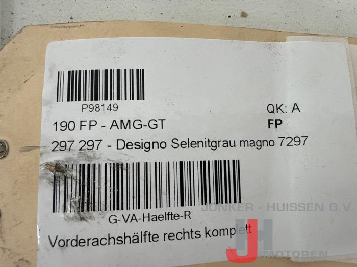 Wielophanging rechts-voor Mercedes AMG GT - Foto 9