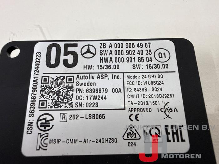Radar sensor Mercedes AMG GT - Foto 2
