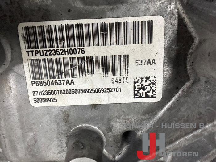Versnellingsbak Fiat Ducato P68504637AA - Fotoğraf 8