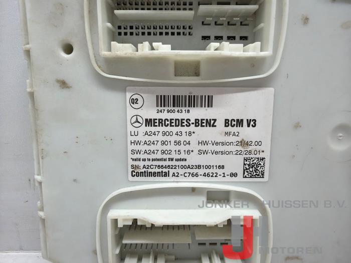 Computer Body Control Mercedes EQB - Фото 4