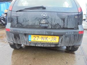 Gebruikte Achterbumper Opel Corsa C (F08/68) 1.2 16V Prijs € 35,00 Margeregeling aangeboden door Hans Auto Onderdelen