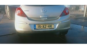 Gebruikte Bumper achter Opel Corsa D 1.2 16V Prijs € 30,00 Margeregeling aangeboden door Hans Auto Onderdelen
