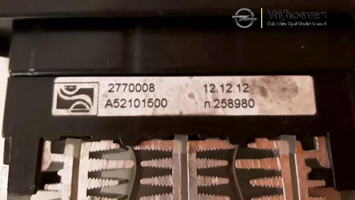 Kachel Verwarmingselement van een Opel Corsa D 1.2 16V 2013