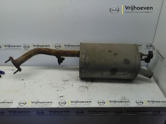 Gebruikte Uitlaat Einddemper Opel Karl 1.0 12V Prijs € 25,00 Margeregeling aangeboden door Autodemontage Vrijhoeven B.V.