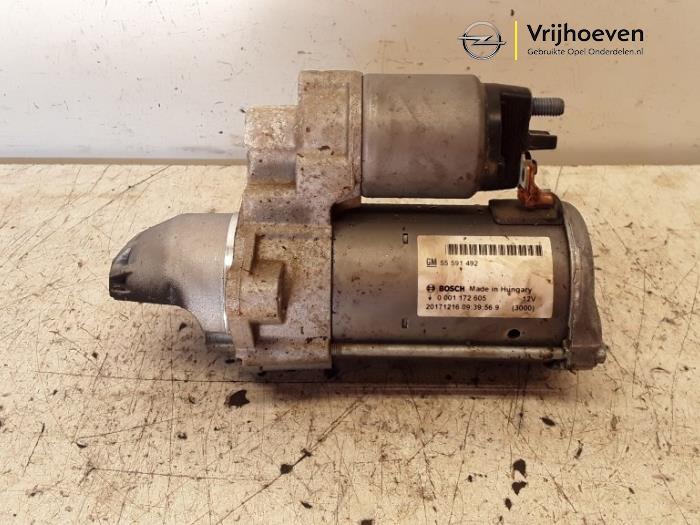 Gebruikte Startmotor Opel Corsa E 1.3 CDTi 16V ecoFLEX Prijs € 20,00 Margeregeling aangeboden door Autodemontage Vrijhoeven B.V.