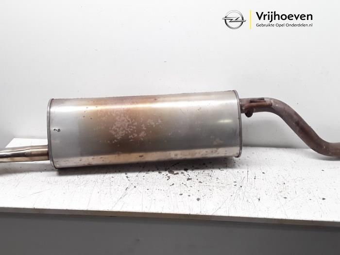 Gebruikte Uitlaat Einddemper Opel Corsa E 1.4 16V Bi-Fuel Prijs € 40,00 Margeregeling aangeboden door Autodemontage Vrijhoeven B.V.