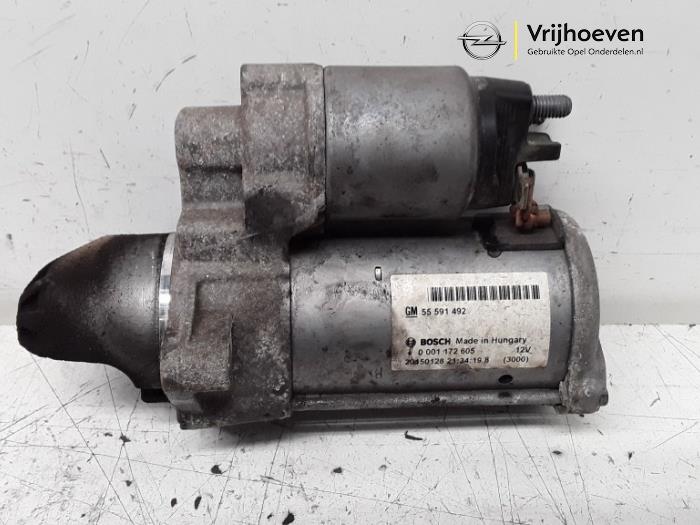 Gebruikte Startmotor Opel Corsa E 1.3 CDTi 16V ecoFLEX Prijs € 20,00 Margeregeling aangeboden door Autodemontage Vrijhoeven B.V.