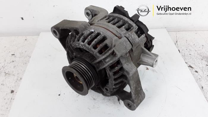Gebruikte Dynamo Opel Astra G (F08/48) 1.6 Prijs € 20,00 Margeregeling aangeboden door Autodemontage Vrijhoeven B.V.