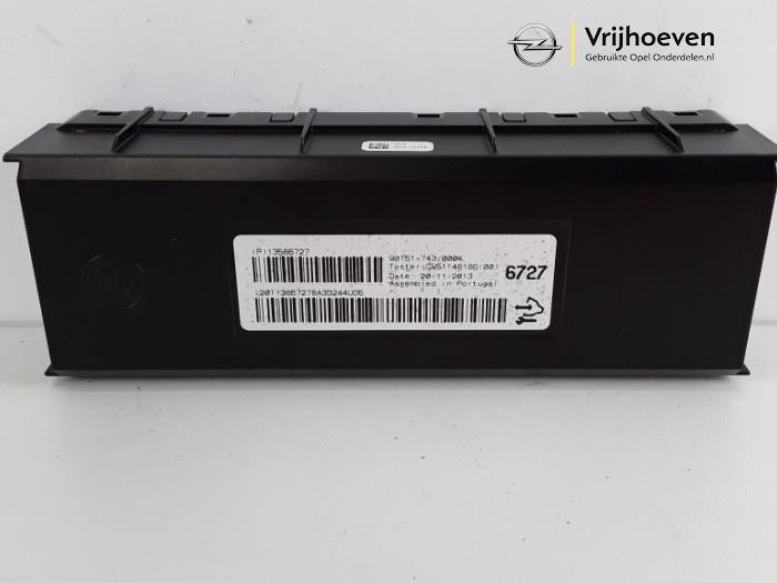 Gebruikte Computer Kachel Opel Zafira Tourer (P12) 1.6 CDTI 16V ecoFLEX 136 Prijs € 30,00 Margeregeling aangeboden door Autodemontage Vrijhoeven B.V.