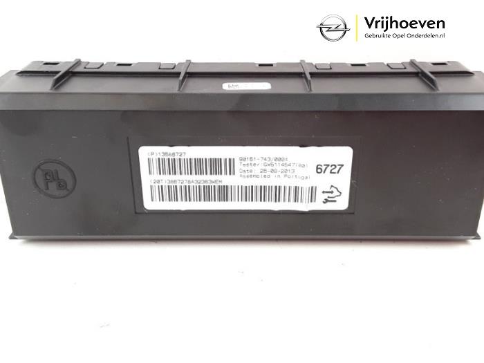 Gebruikte Computer Kachel Opel Cascada 2.0 CDTI 16V Prijs € 30,00 Margeregeling aangeboden door Autodemontage Vrijhoeven B.V.