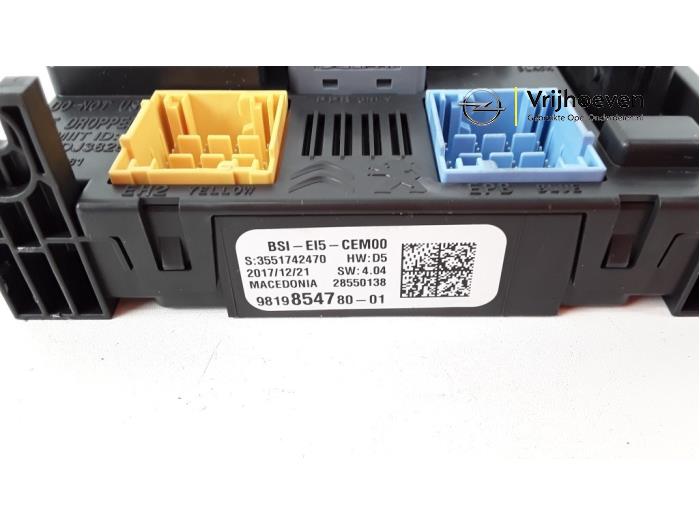 Computer Body Control van een Opel Grandland (X) 1.6 CDTi 120 2018