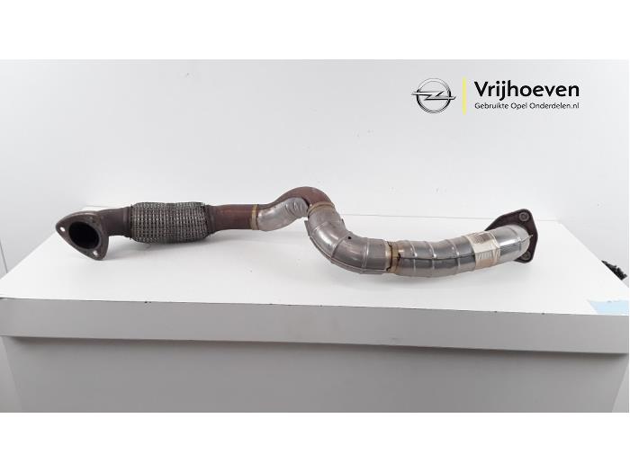 Gebruikte Voorpijp Uitlaat Opel Astra K 1.0 SIDI Turbo 12V Prijs € 60,00 Margeregeling aangeboden door Autodemontage Vrijhoeven B.V.