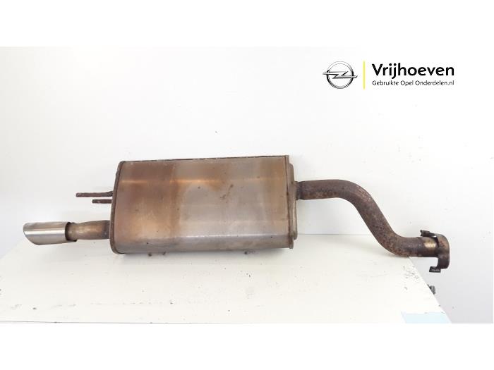 Gebruikte Uitlaat Einddemper Opel Meriva (B) 1.4 Turbo 16V Ecotec Prijs € 30,00 Margeregeling aangeboden door Autodemontage Vrijhoeven B.V.