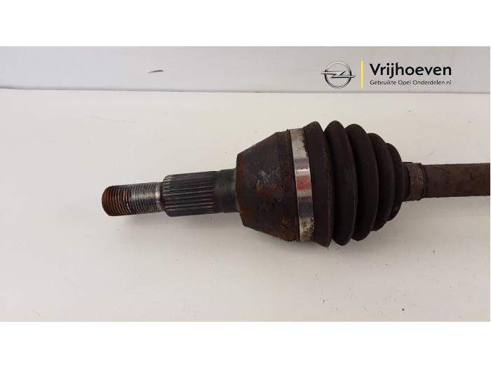 Aandrijfas links-achter van een Vauxhall Antara 2.0 CDTi 16V 4x4 2007