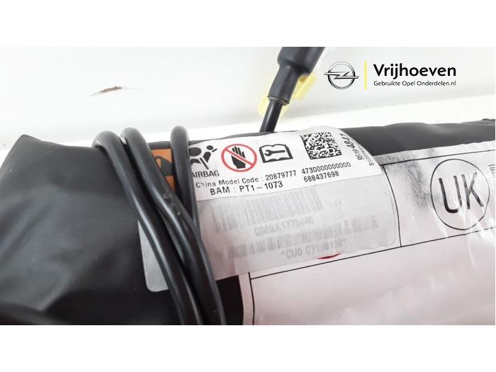 Airbag stoel (zitplaats) van een Vauxhall Antara 2.2 CDTI 16V 4x4 2012