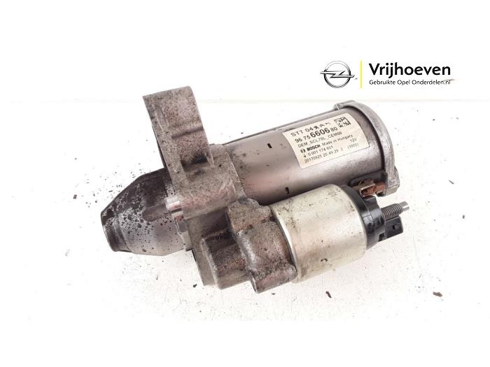 Gebruikte Startmotor Opel Grandland (X) 1.6 CDTi 120 Prijs € 25,00 Margeregeling aangeboden door Autodemontage Vrijhoeven B.V.