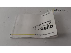 Gebruikte Instructie Boekje Opel Agila (A) Prijs € 10,00 Margeregeling aangeboden door Autodemontage Vrijhoeven B.V.