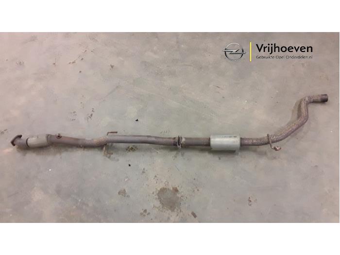 Gebruikte Uitlaat Middendemper Opel Corsa E 1.6 OPC Turbo 16V Prijs € 60,00 Margeregeling aangeboden door Autodemontage Vrijhoeven B.V.