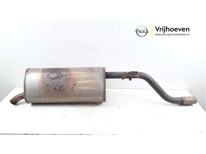 Gebruikte Uitlaat Einddemper Opel Corsa D 1.0 Prijs € 25,00 Margeregeling aangeboden door Autodemontage Vrijhoeven B.V.