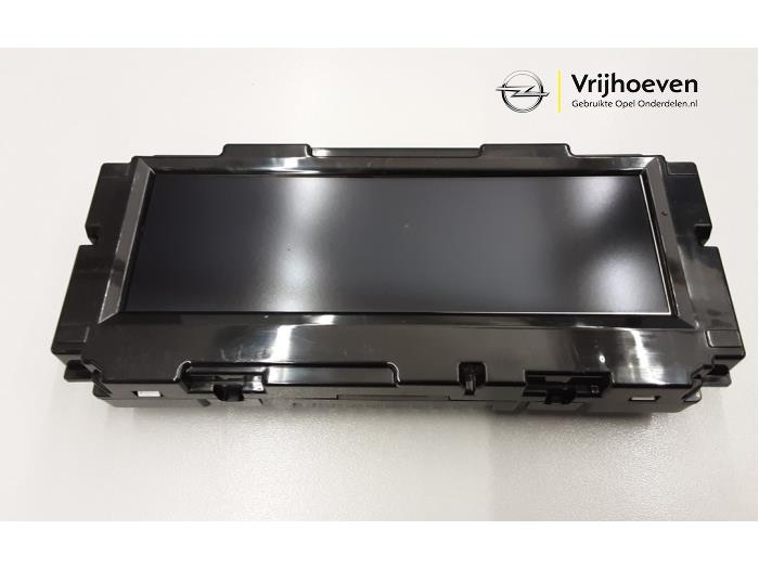 Gebruikte Display Interieur Opel Meriva (B) 1.4 16V Ecotec Prijs € 30,00 Margeregeling aangeboden door Autodemontage Vrijhoeven B.V.