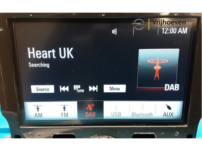 Radio van een Opel Mokka X 1.4 Turbo 16V 2019