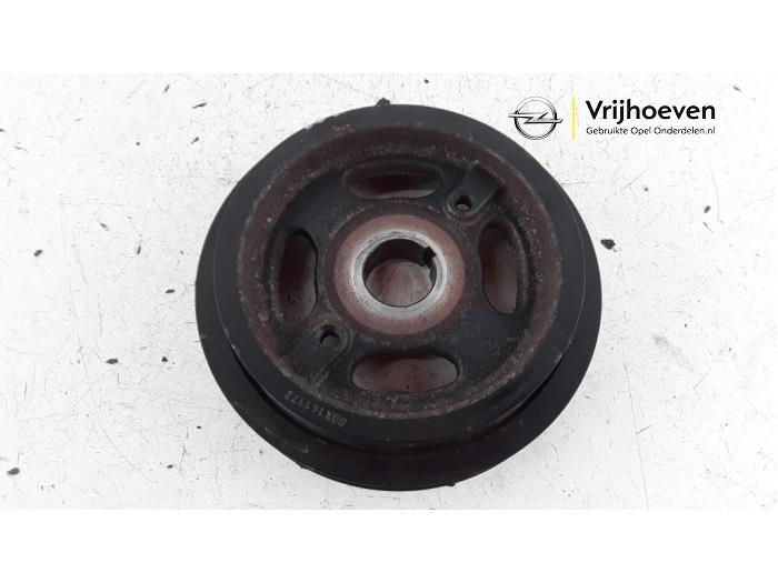 Gebruikte Krukas Poelie Opel Agila (B) 1.2 16V Prijs € 25,00 Margeregeling aangeboden door Autodemontage Vrijhoeven B.V.