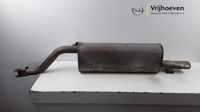 Gebruikte Uitlaat Einddemper Opel Corsa E 1.4 Turbo 16V Prijs € 35,00 Margeregeling aangeboden door Autodemontage Vrijhoeven B.V.