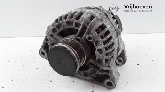 Gebruikte Alternator Opel Meriva (B) 1.4 16V Ecotec Prijs € 35,00 Margeregeling aangeboden door Autodemontage Vrijhoeven B.V.