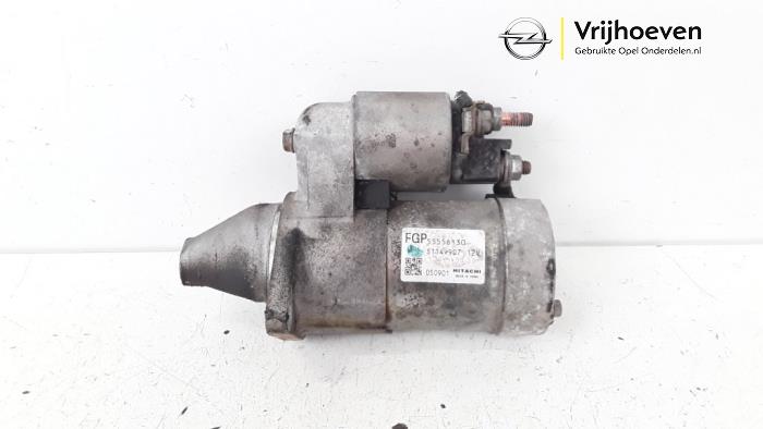 Gebruikte Startmotor Opel Astra H (L48) 1.8 16V Prijs € 20,00 Margeregeling aangeboden door Autodemontage Vrijhoeven B.V.