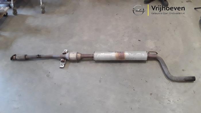 Gebruikte Uitlaat Middendemper Opel Meriva (B) 1.4 Turbo 16V Ecotec Prijs € 100,00 Margeregeling aangeboden door Autodemontage Vrijhoeven B.V.