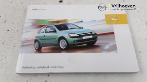 Gebruikte Instructie Boekje Opel Corsa C (F08/68) 1.4 16V Prijs € 10,00 Margeregeling aangeboden door Autodemontage Vrijhoeven B.V.