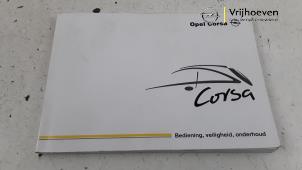 Gebruikte Instructie Boekje Opel Corsa C (F08/68) 1.0 12V Prijs € 10,00 Margeregeling aangeboden door Autodemontage Vrijhoeven B.V.