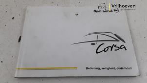 Gebruikte Instructie Boekje Opel Corsa C (F08/68) 1.2 16V Prijs € 10,00 Margeregeling aangeboden door Autodemontage Vrijhoeven B.V.