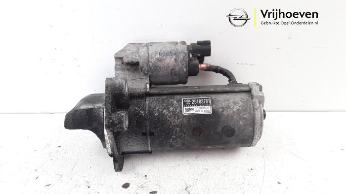 Gebruikte Startmotor Opel Antara 2.2 CDTI 16V 4x2 Prijs € 30,00 Margeregeling aangeboden door Autodemontage Vrijhoeven B.V.