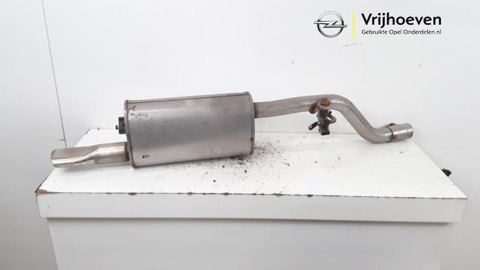 Gebruikte Uitlaat Einddemper Opel Corsa E 1.4 Turbo 16V Prijs € 35,00 Margeregeling aangeboden door Autodemontage Vrijhoeven B.V.