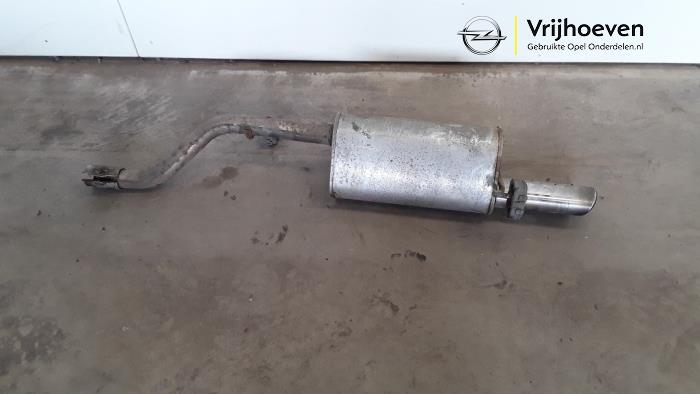 Gebruikte Uitlaat Einddemper Opel Corsa E 1.0 SIDI Turbo 12V Prijs € 40,00 Margeregeling aangeboden door Autodemontage Vrijhoeven B.V.
