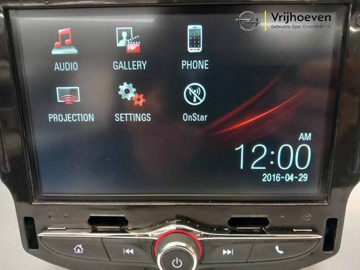 Radio module van een Opel Corsa E 1.3 CDTi 16V ecoFLEX 2016